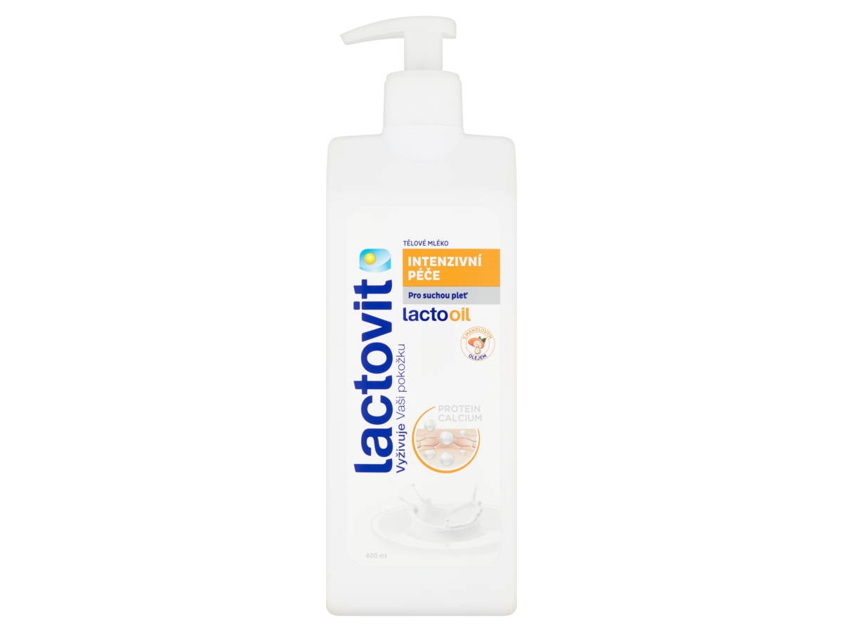 lactovit Lactooil telové mlieko 400 ml