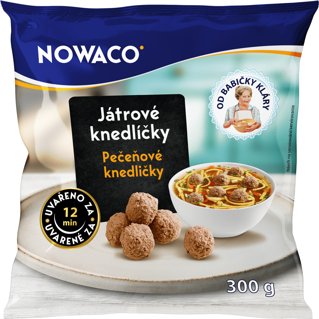 NOWACO Knedličky pečeňové mraz. 300 g