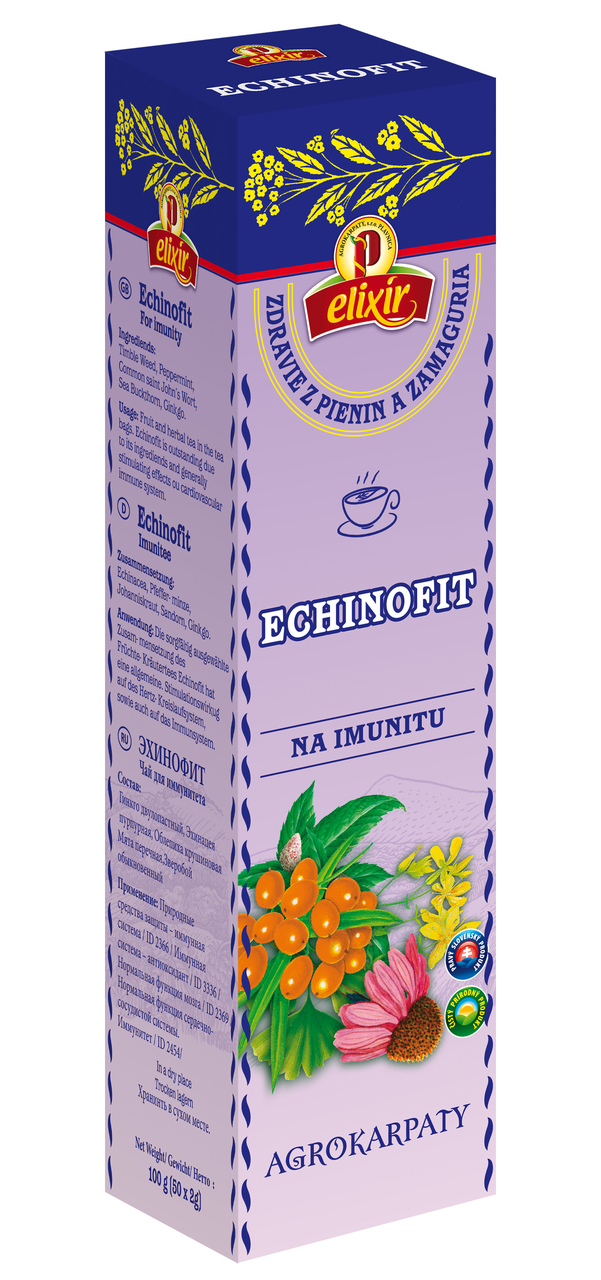 AGROKARPATY Echinofit na imunitu bylinný čaj 100 g