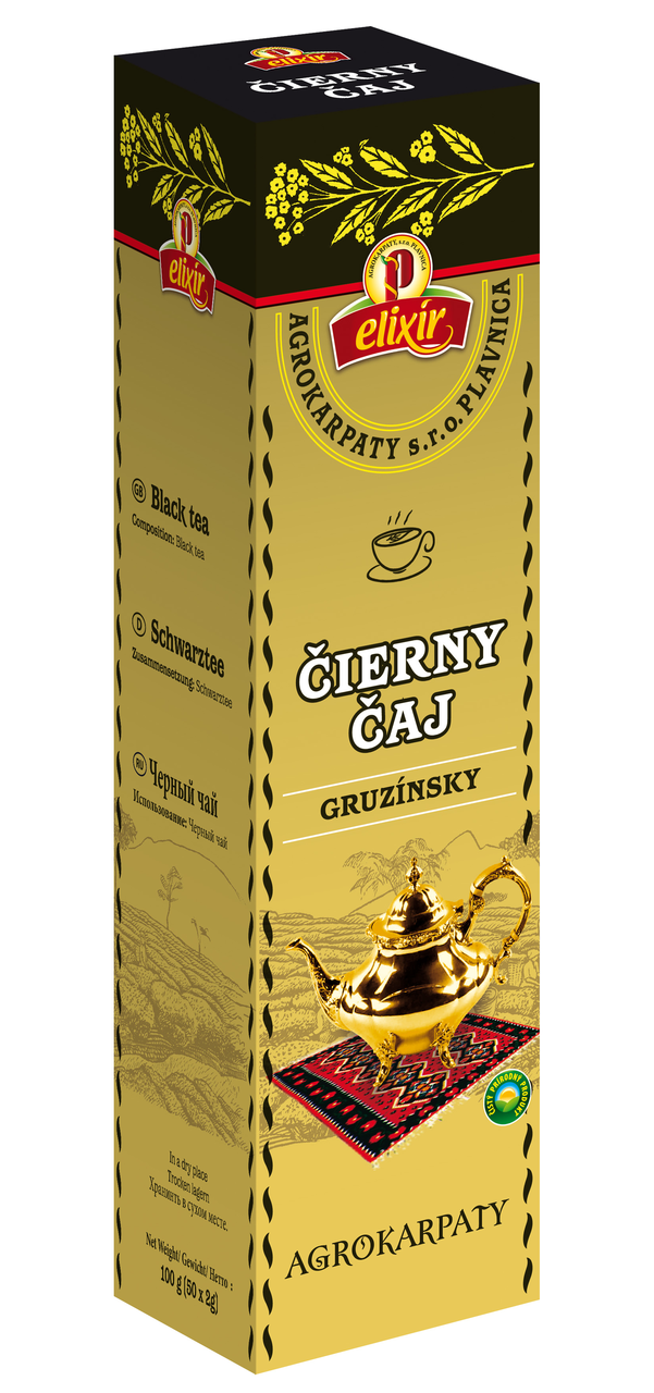 AGROKARPATY Čierny čaj gruzínsky 100 g