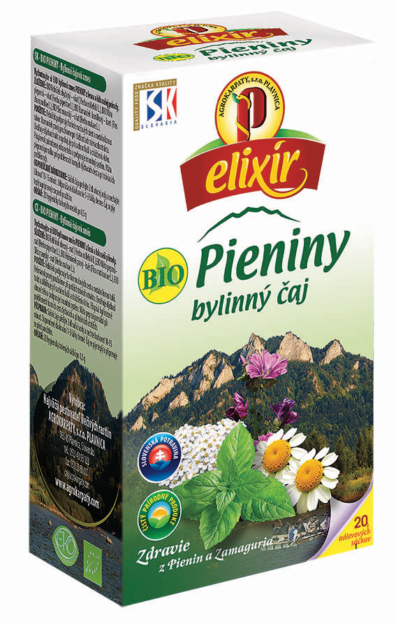 AGROKARPATY Pieniny bylinný čaj BIO 30 g