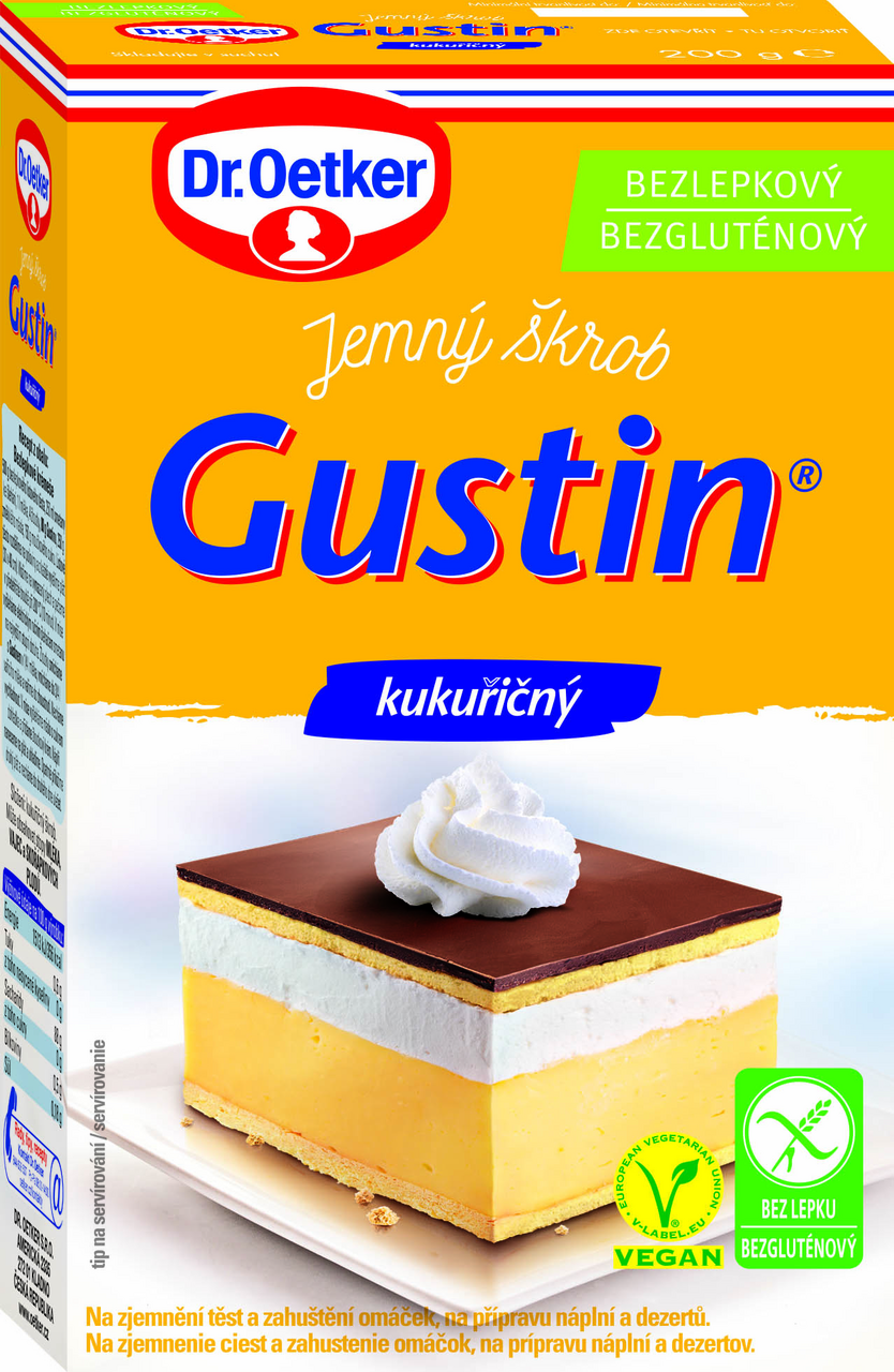 Dr. Oetker Gustin bezgluténový 6 x 200 g
