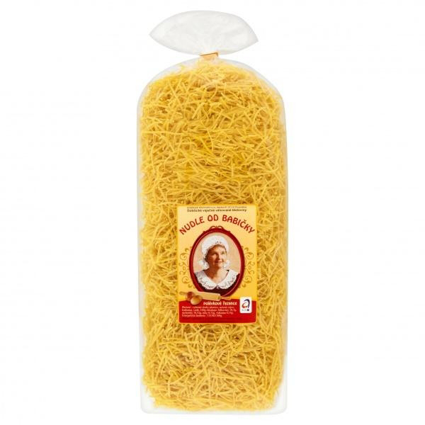 DOBŠICKÉ TĚSTOVINY Rezance od babičky polievkové tenké 1 kg