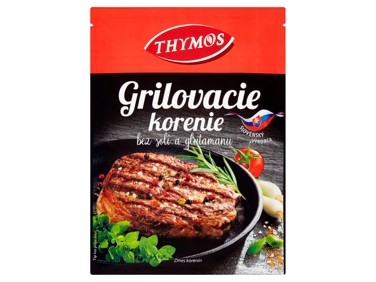 Thymos Grilovacie korenie bez glutamanu 5 x 18 g