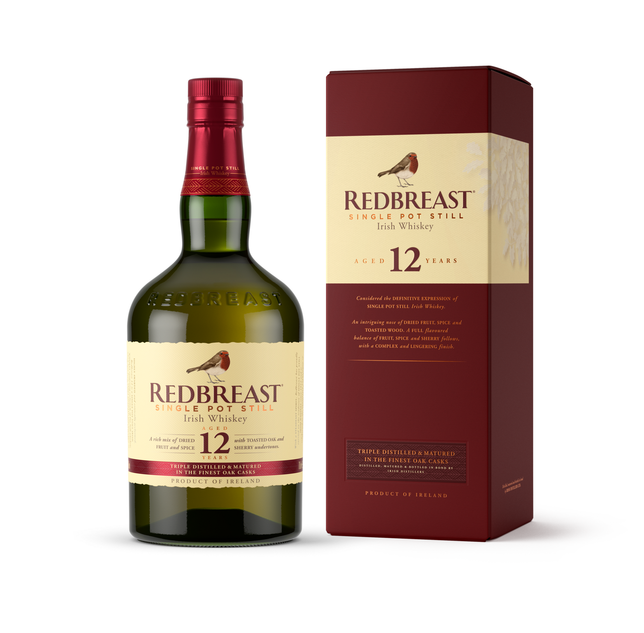 REDBREAST whiskey 12 y.o. 40% 700 ml
