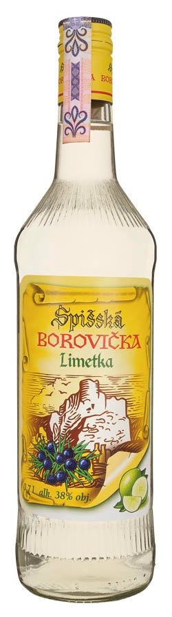 FRUCONA Spišská Borovička limetka 38% 700 ml