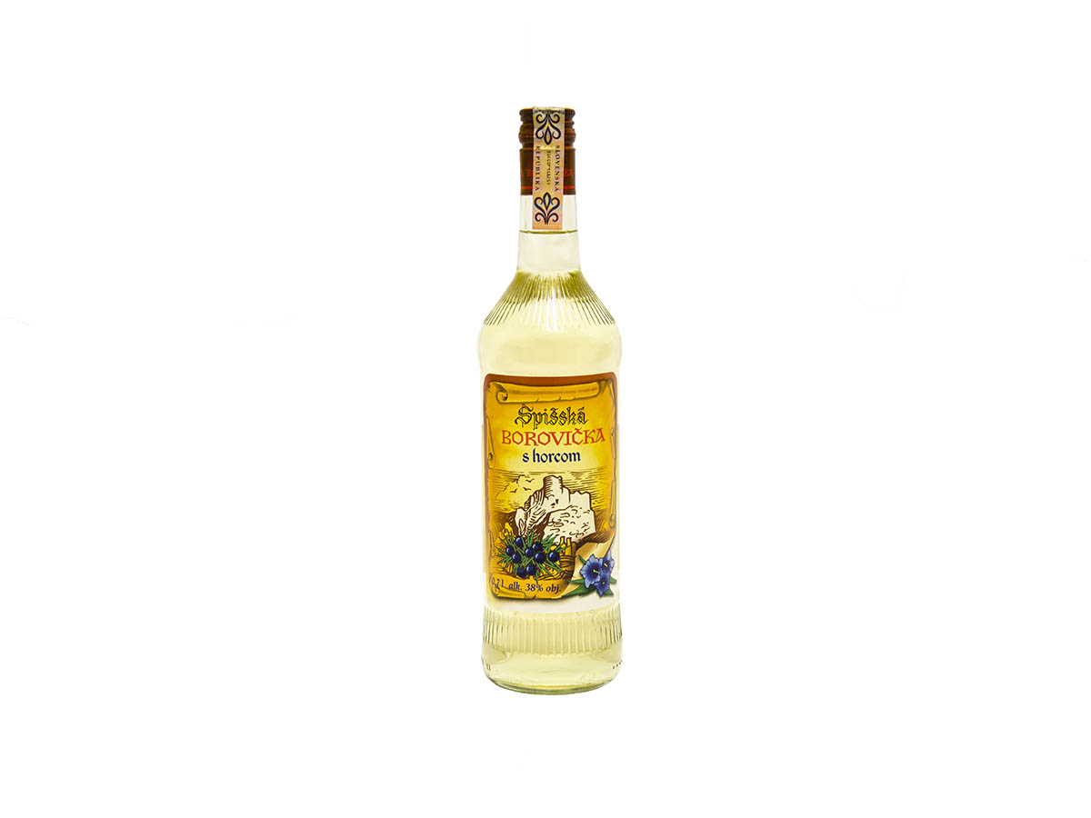 FRUCONA Spišská Borovička s horcom 38% 700 ml