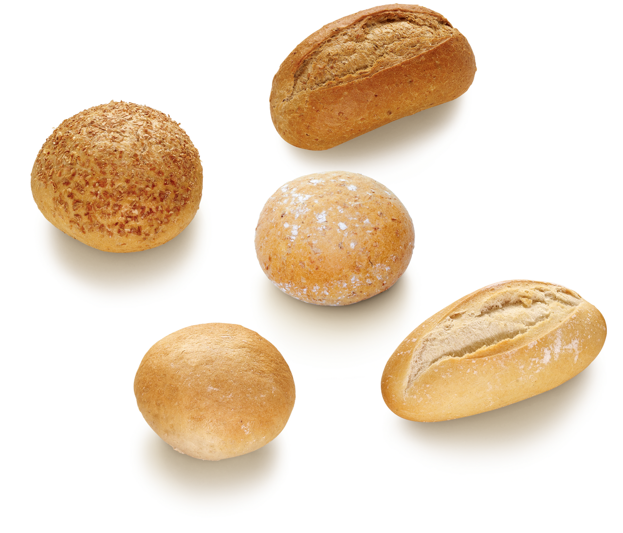 Vandemoortele Vamix Pečivo mini mix 5 druhov mraz. 130 x 30 g