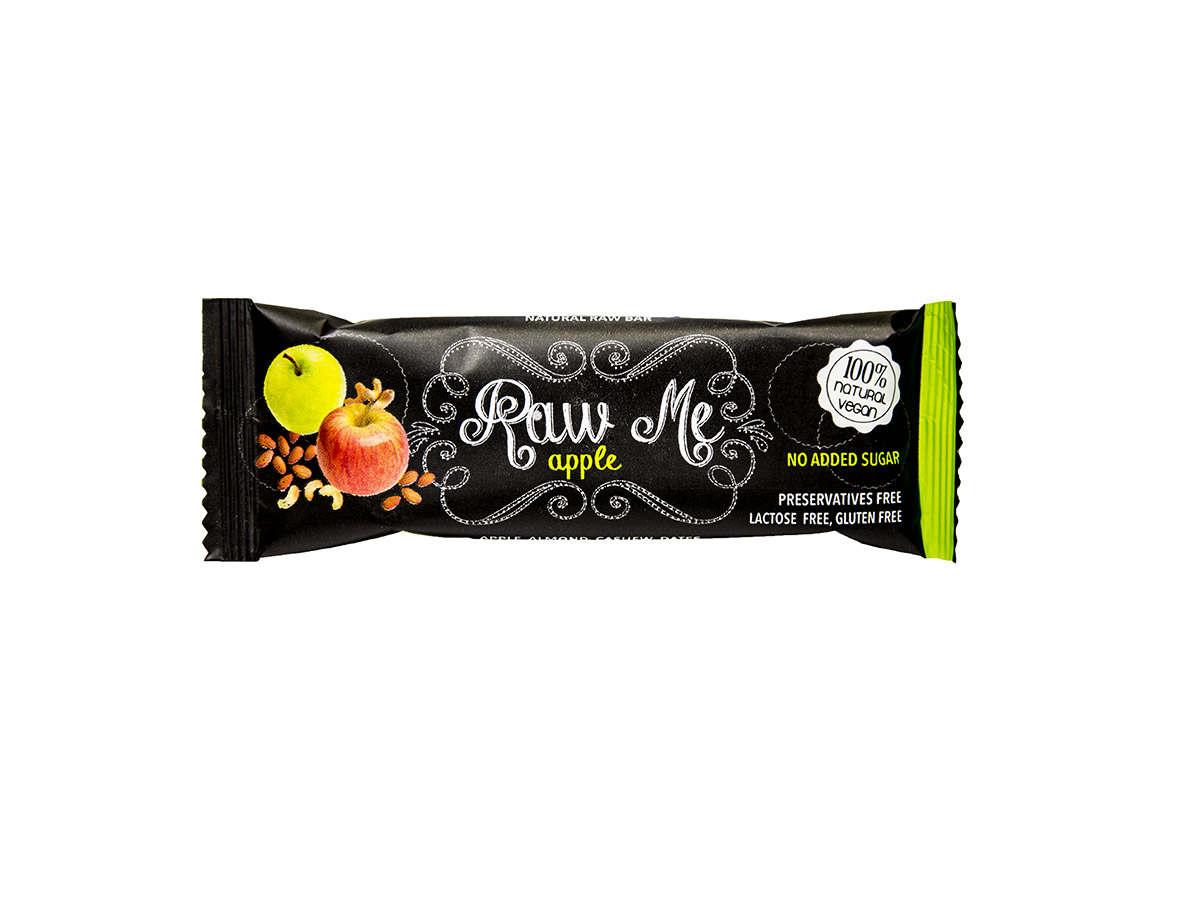 RAW ME Ovocná tyčinka jablko 45 g
