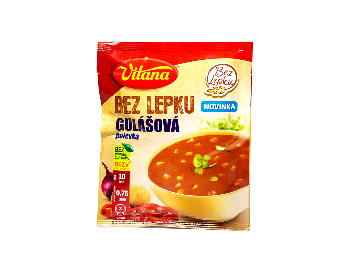 VITANA Gulášová polievka bez lepku 60 g