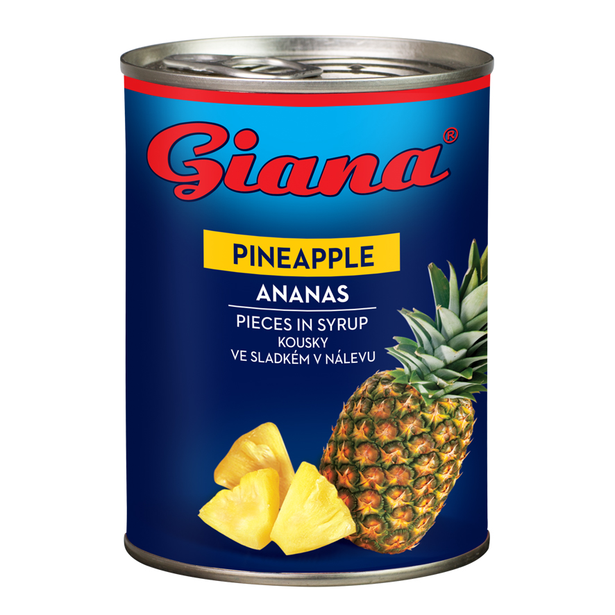 Giana Ananás kúsky 6 x 580 ml