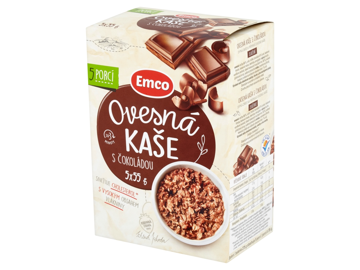EMCO Expres Ovsená kaša čokoláda 275 g