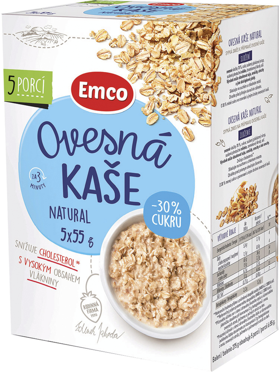 EMCO Expres Ovsená kaša natural 275 g