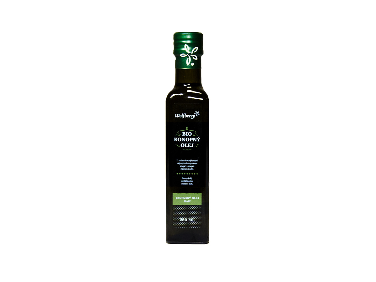 WOLFBERRY Konopný olej BIO 250 ml