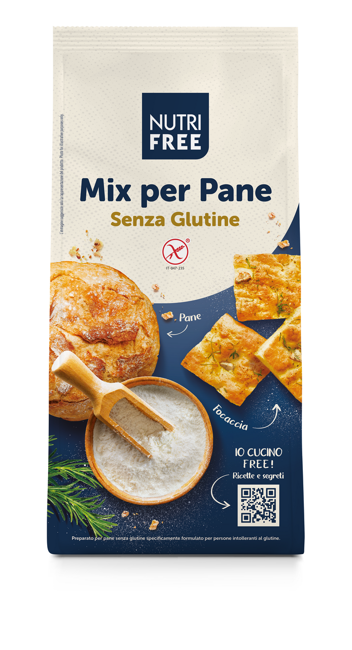 NUTRI FREE Per Pane zmes na chlieb bezlepková 1 kg
