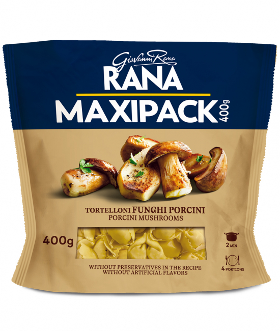 RANA Tortelloni Funghi (cestoviny plnené hríbami) chlad. 400 g