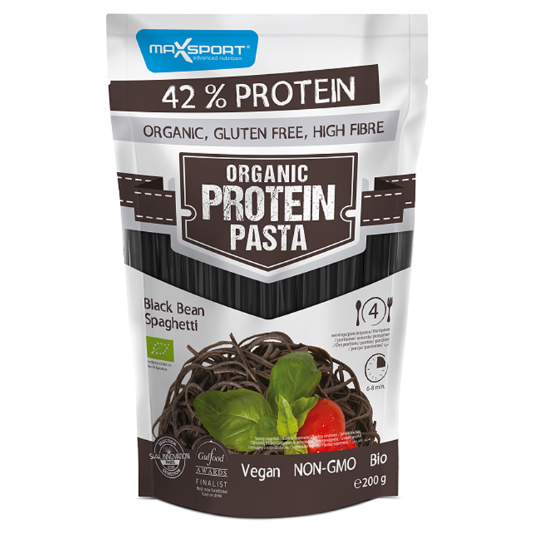 MAX SPORT Protein spaghetti black bean 200 g