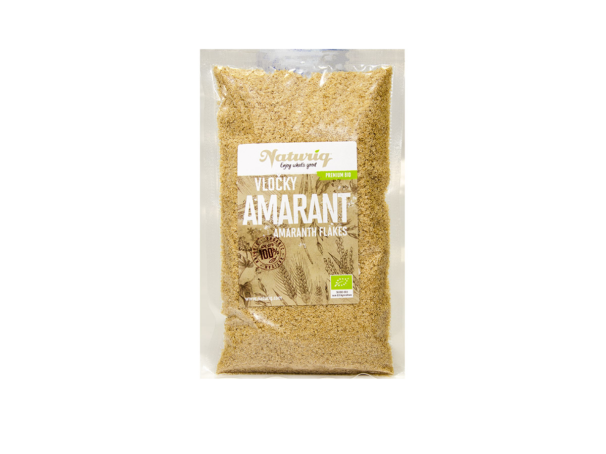 NATURIQ Vločky amarant BIO 250 g