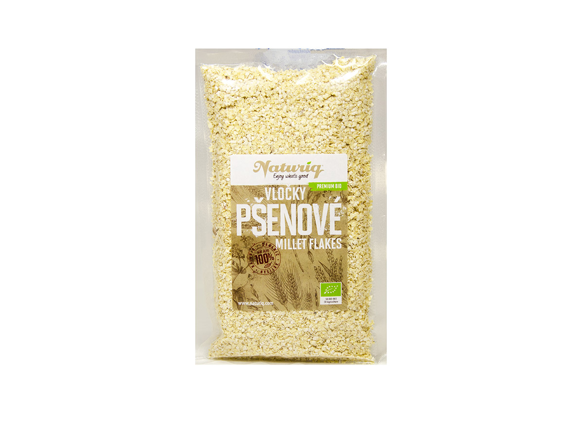 NATURIQ Pšeničné vločky BIO 250 g