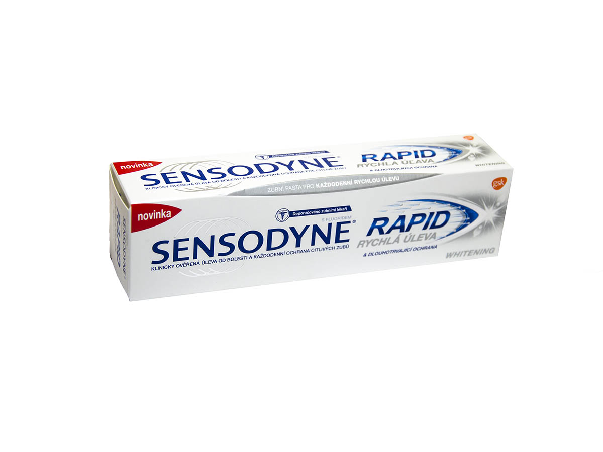SENSODYNE Rapid Whitening zubná pasta 75 ml