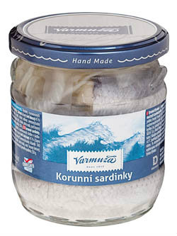 DELIMAX Korunné sardinky chlad. 400 g