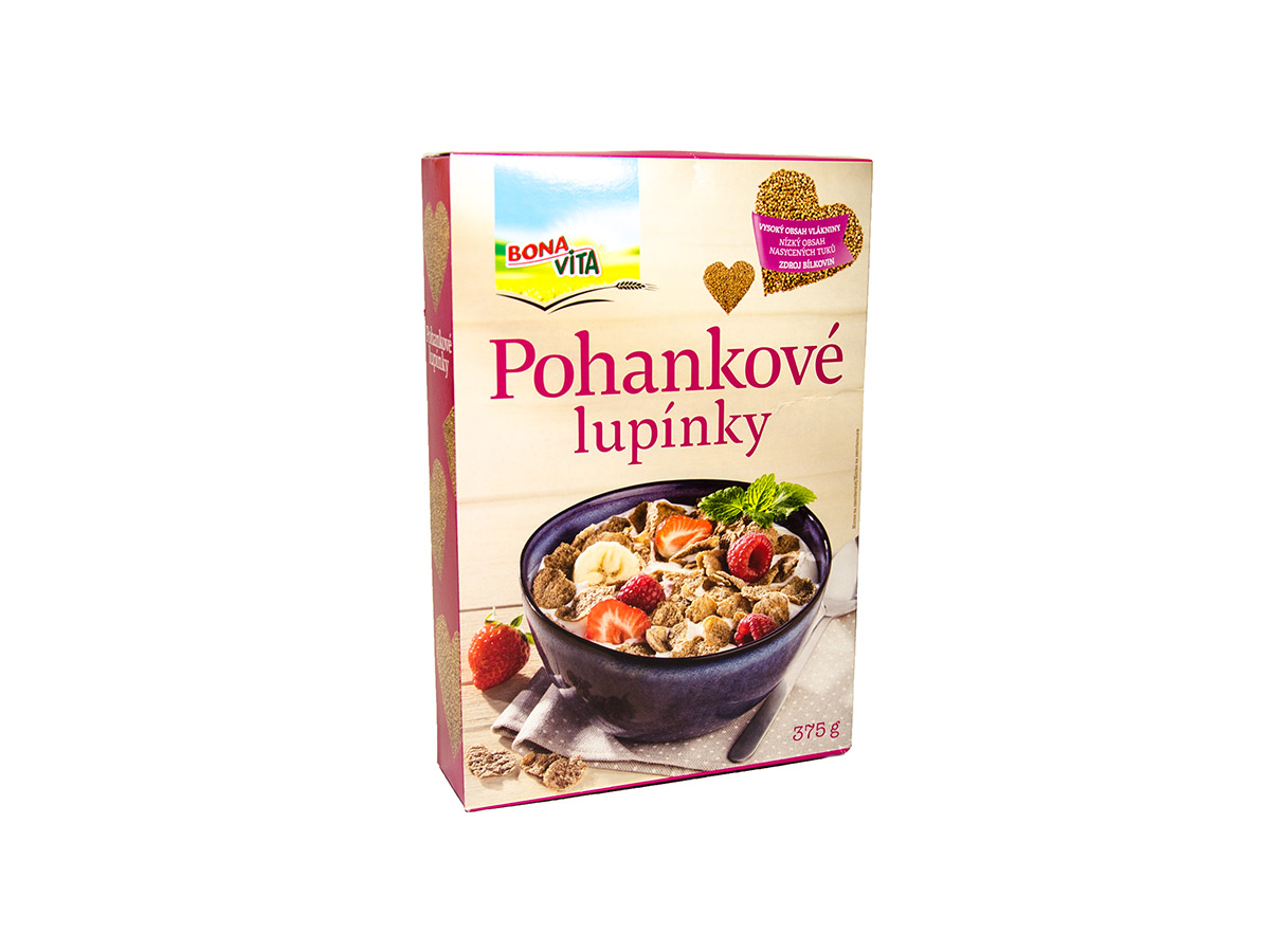 BONAVITA Pohánkové lupienky 375 g