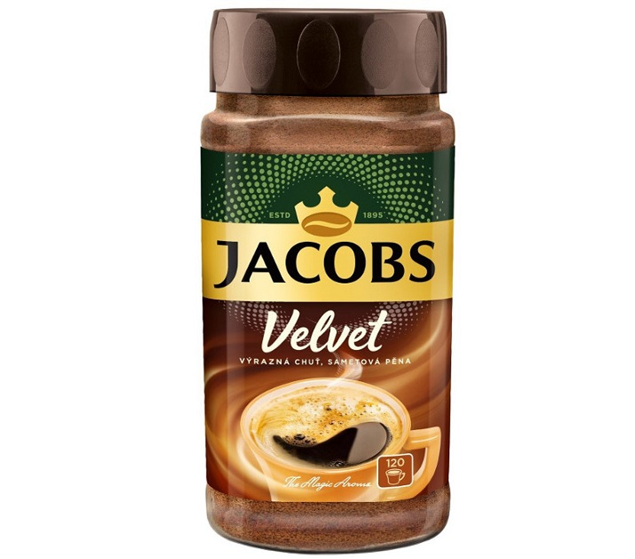JACOBS Velvet káva instantná 6 x 200 g