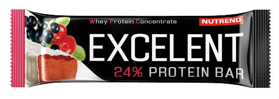 Excelent Protein Bar tyčinka čierna ríbezľa s brusnicami 85 g