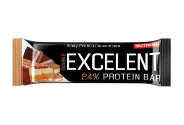 Excelent Protein Bar tyčinka double čokoláda s nugátom a brusnicami 85 g