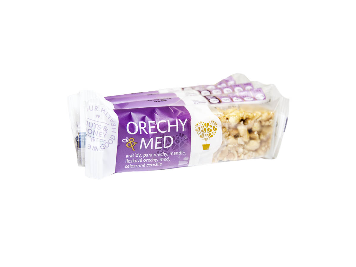 Tekmar Nature Land tyčinka orechy a med 4 x 35 g