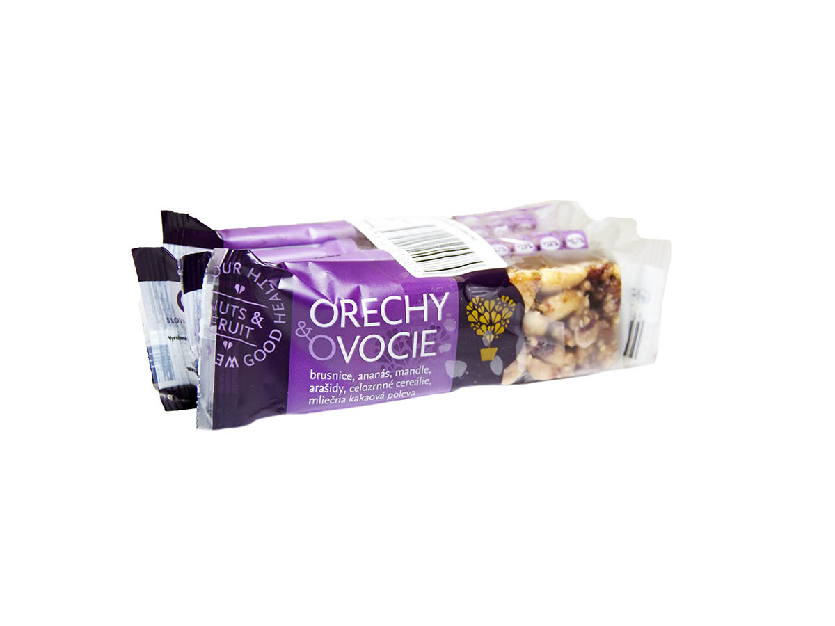 Tekmar Nature Land tyčinka orechy a ovocie 4 x 40 g