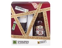 Chivas Regal 12 y.o. 40% 1x700 ml + pohár 1 ks
