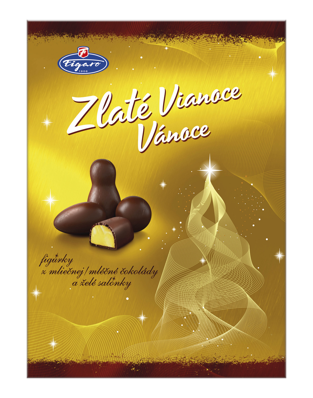 Figaro Kolekcia zlatá 430 g