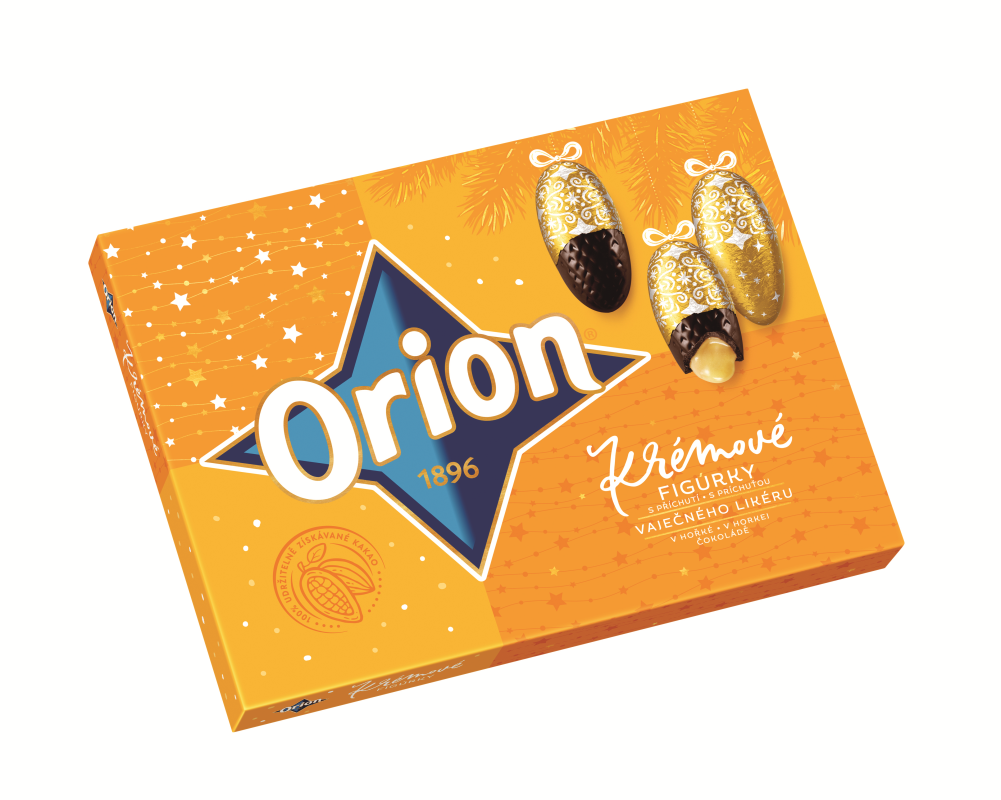 Orion Figúrky krémové vaječný likér 333 g