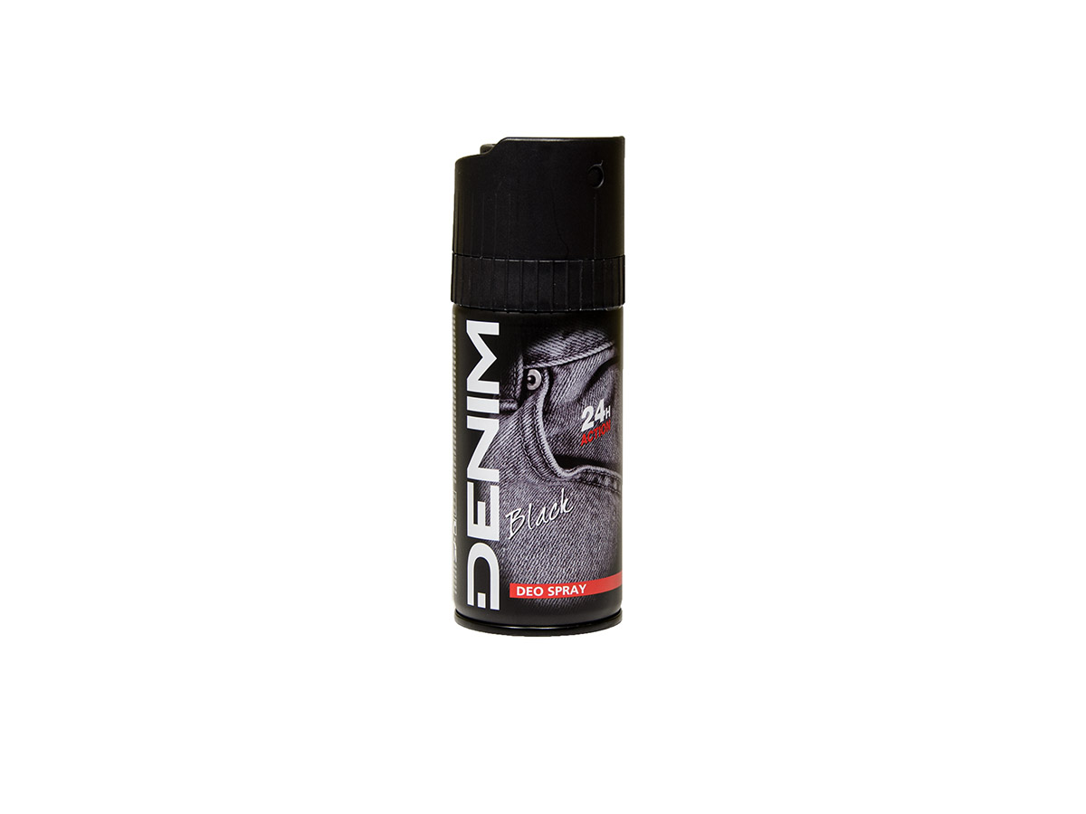 DENIM Black deo sprej pánsky 150 ml