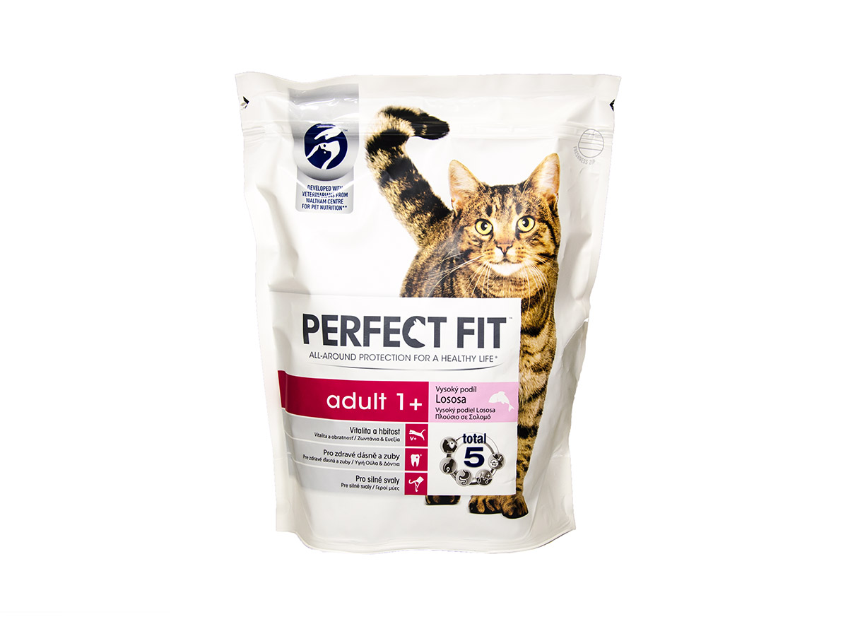 Perfect Fit Adult Granuly s lososom 750 g