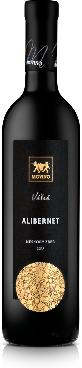MOVINO Vášeň Alibernet neskorý zber 750 ml
