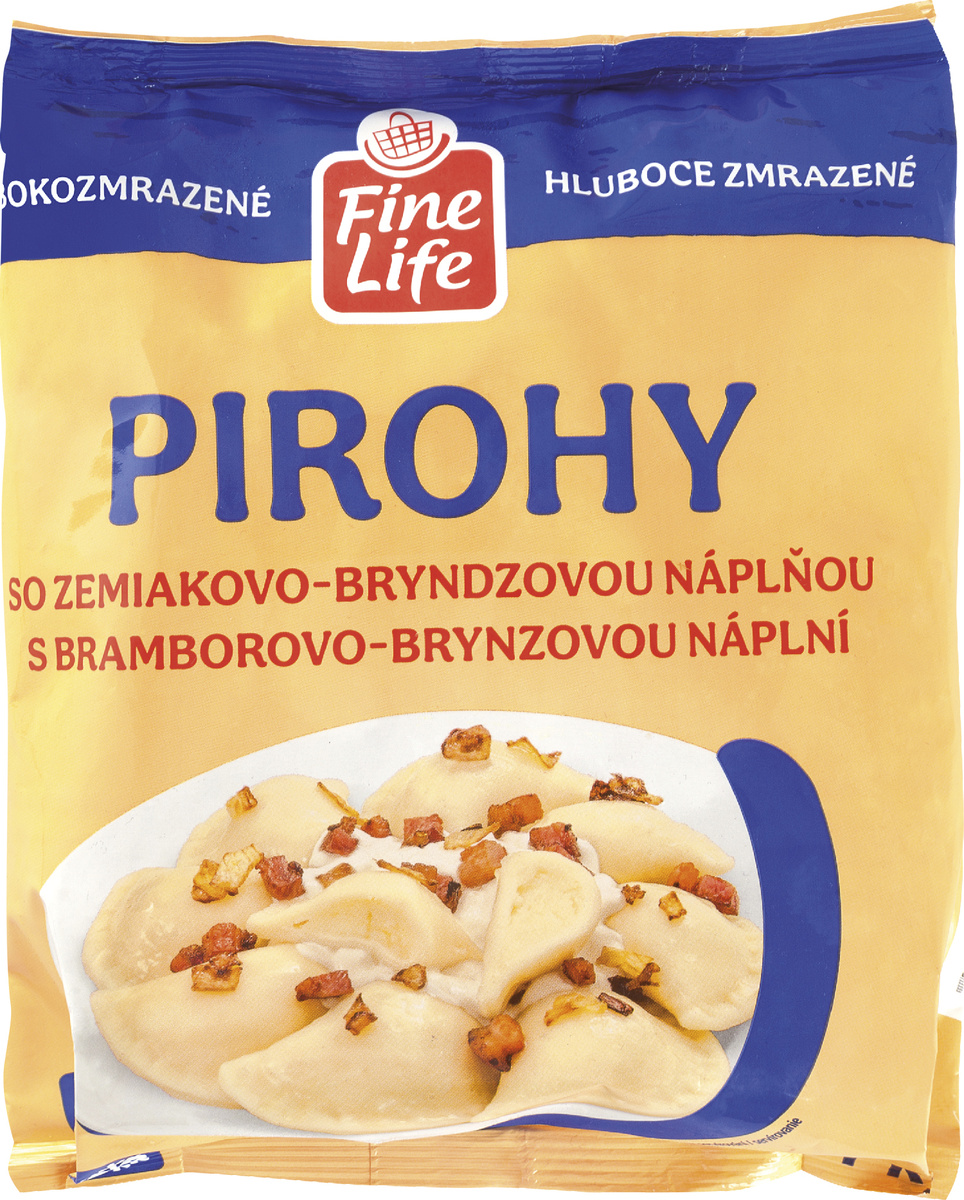 Fine Life Pirohy zemiakovo-bryndzové mraz. 1 kg