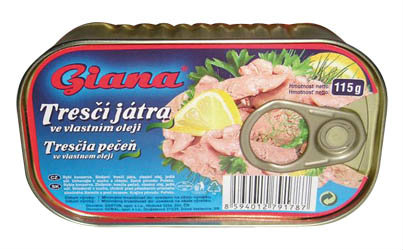 Giana Treščia pečeň 12 x 115 g