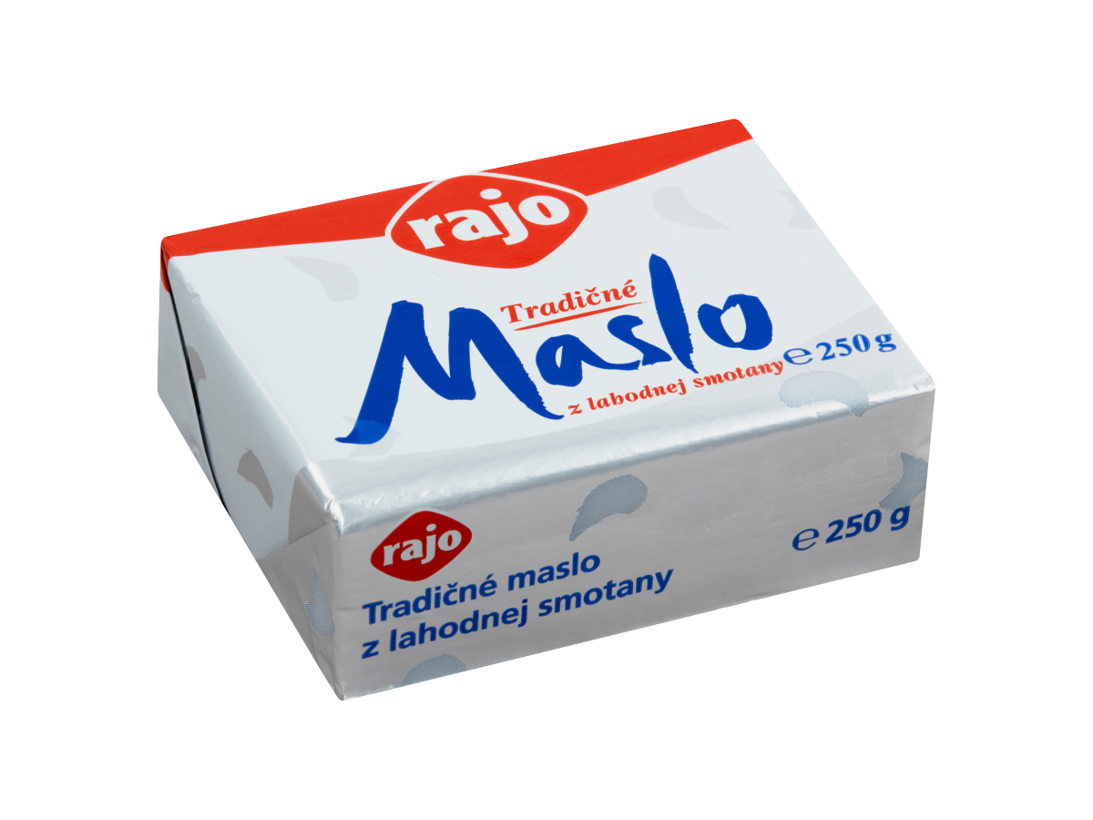 rajo Maslo z lahodnej smotany chlad. 250 g