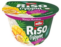 Müller Riso Vegan dezert ovocný mix II. (mango-marakuja, malina) chlad. 1x160 g