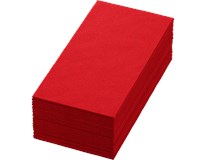 Duni Servítky 3-vrstvové 1/8 40x40cm červené 1x250 ks