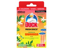 Duck Fresh Discs Tropical Summer čistič WC náhradná náplň 2x36 ml