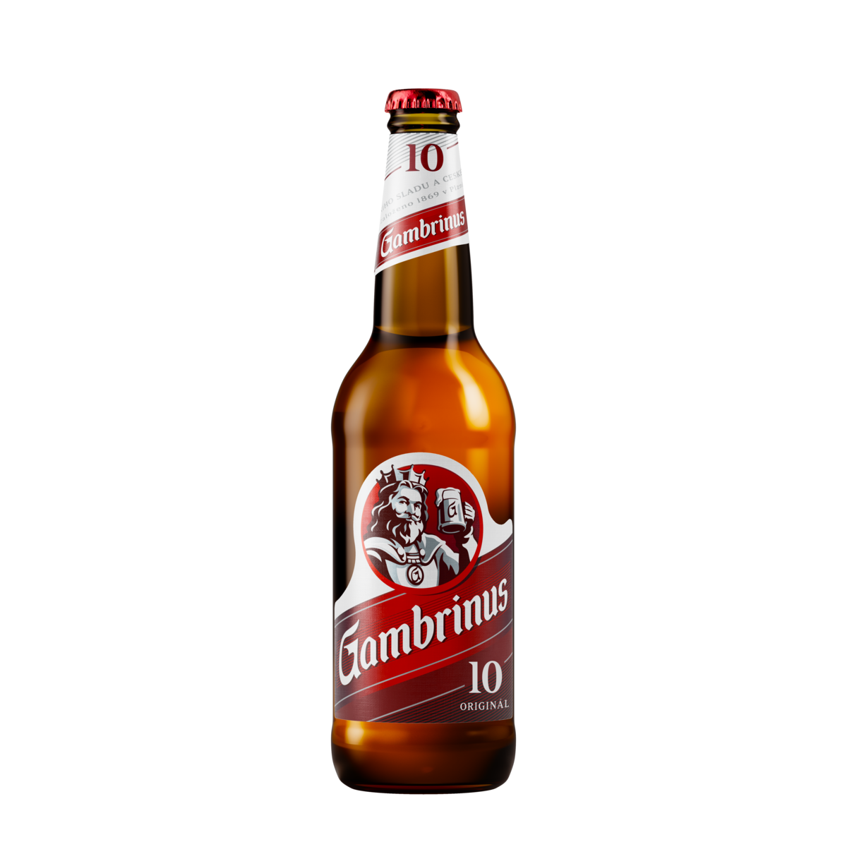 Gambrinus pivo 10° 20 x 500 ml SKLO
