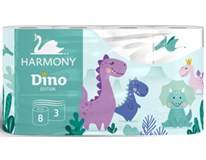 Harmony Dino toaletný papier 3- vrstvový 8 ks