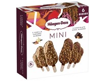 Häagen-Dazs Mini vanilka/ mandle a čokoláda/ mandle nanuk mraz. 6x 40 ml