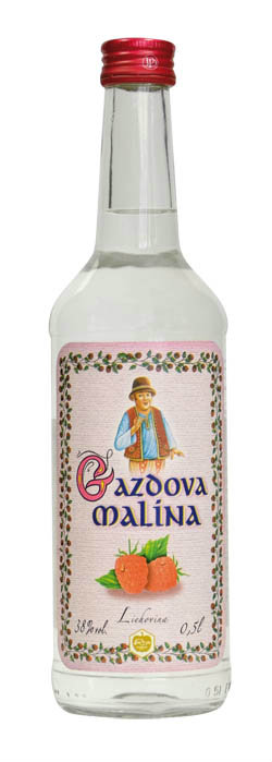 FRUCONA Gazdova malina 38% 500 ml