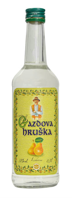 FRUCONA Gazdova hruška 38% 500 ml