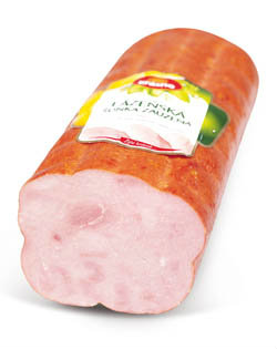 KRÁSNO Kúpeľná šunka štandard zaúdená chlad. váž. cca 1,8 kg