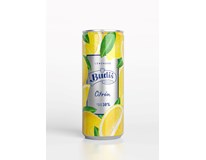 Budiš sýtený nápoj citrón 10% 24x 330 ml vratná plechovka